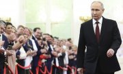 Putin, 1999'dan beri devlet başkanı ya da başbakan olarak Rusya'yı yönetiyor. (© picture alliance/ASSOCIATED PRESS/Sergey Savostyanov)